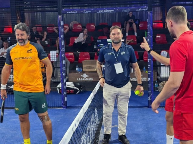 Un olavarriense fue protagonista en el Mundial Senior de P�del